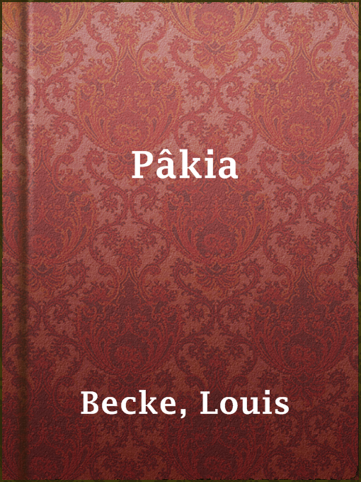 Cover image for Pâkia